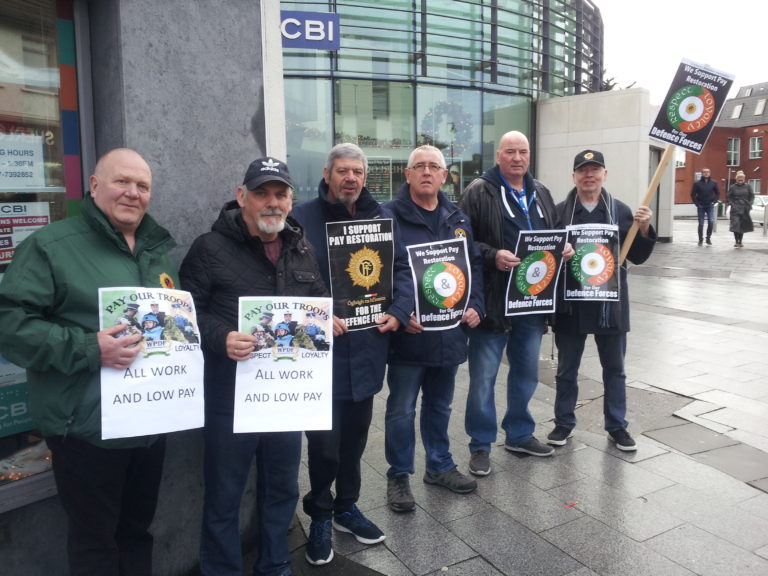 Defence Forces Picket Clondalkin