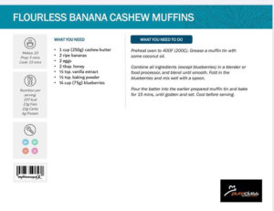 Banana-Cashews-Muffins-Newsgroup-Pureclass-Fitness