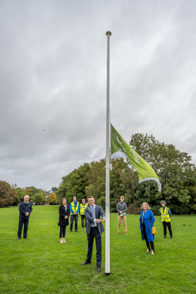SDCC Green Flag Award at Rathfarnham Park