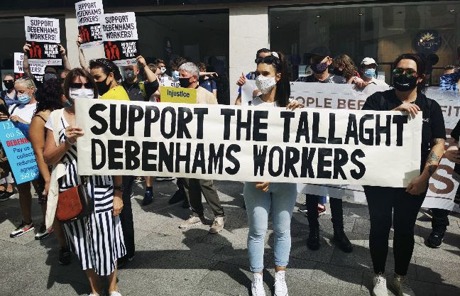 Hindsight 2020 Tallaght Debenhams Workers