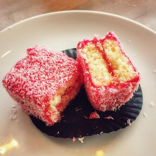 Chocolate Pink Lamingtons  Newsgroup Recipes