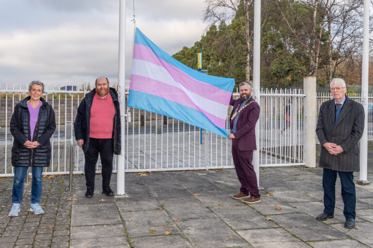 SDCC Transgender Day Flag