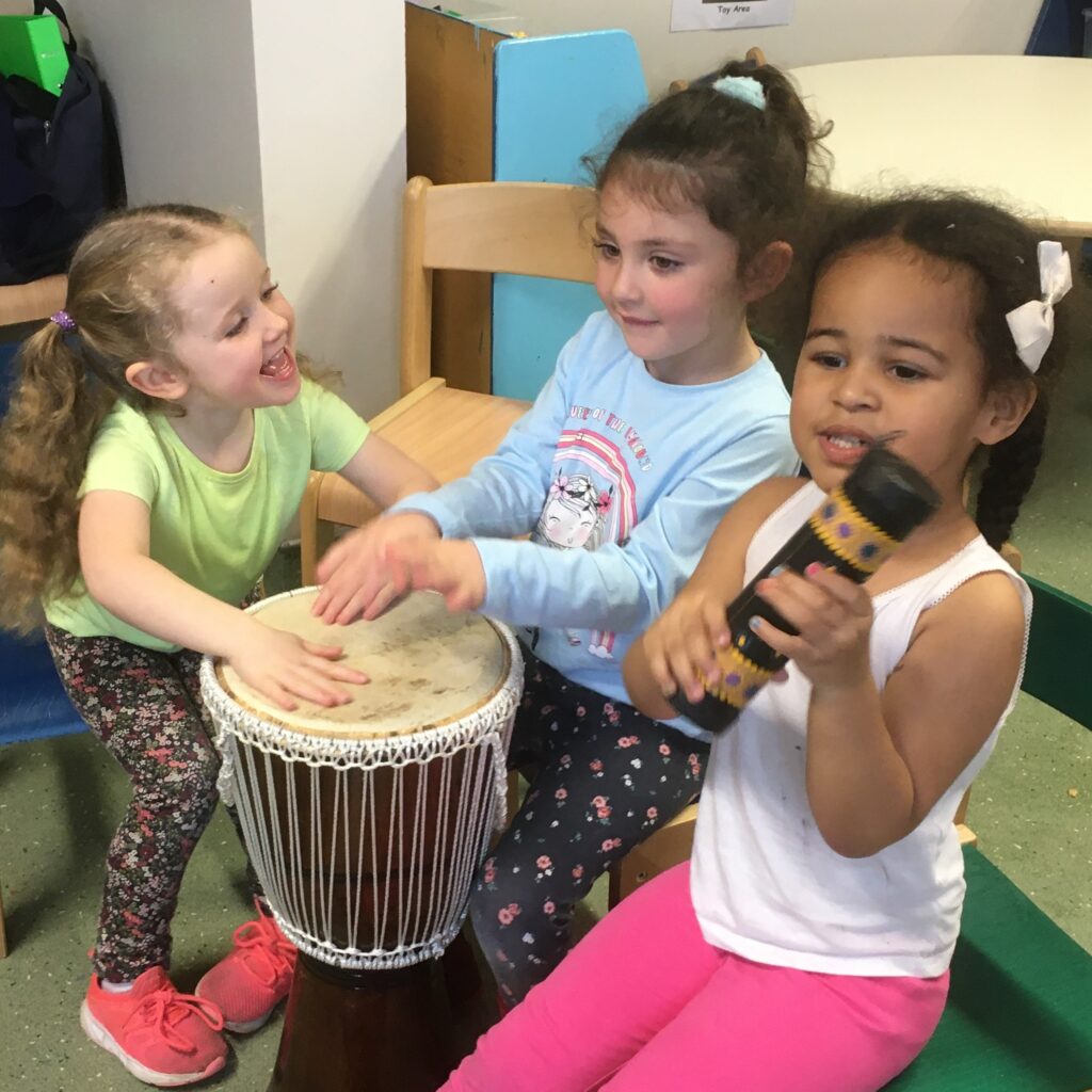 African drumming at An Cosán