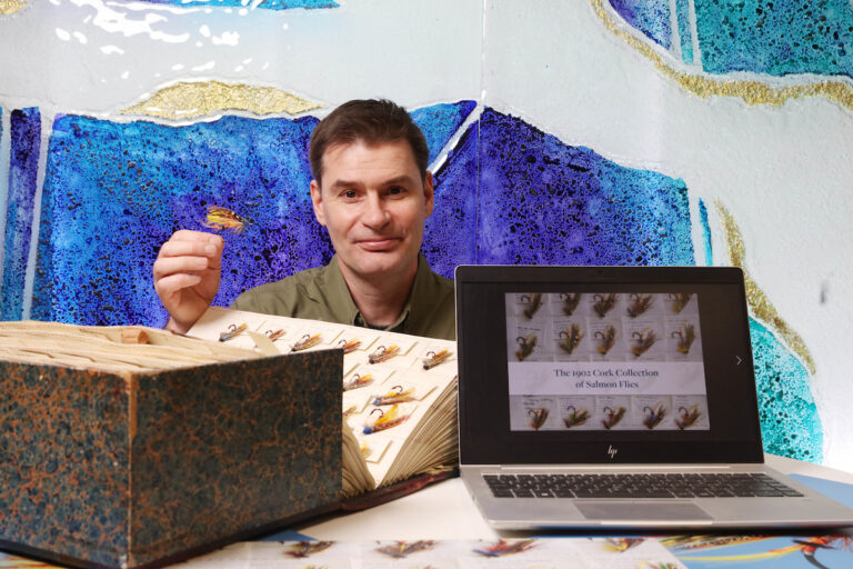 Shane O'Reilly IFI project manager of the Cork Fly Collection Publication