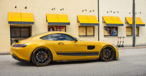 Palmerstown CC Yellow sports car