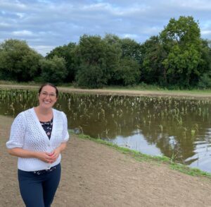 Emer at wetlands