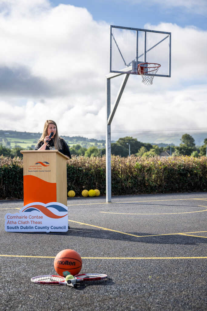 Mayor Dodder Park Court Opening Photo Ben Ryan