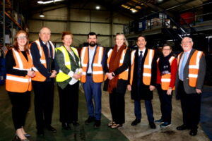 Minister visits Recycle IT in Clondalkin