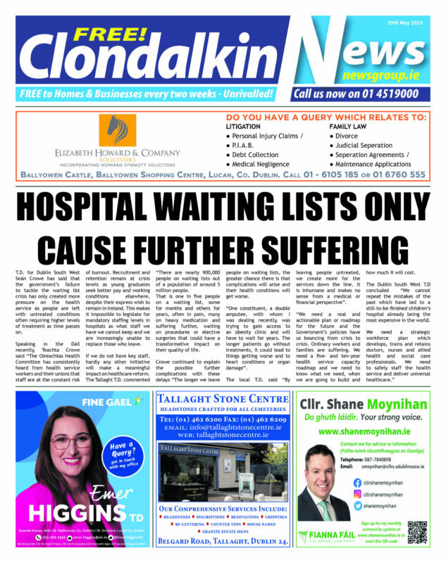 Clondalkin News 29th May 23